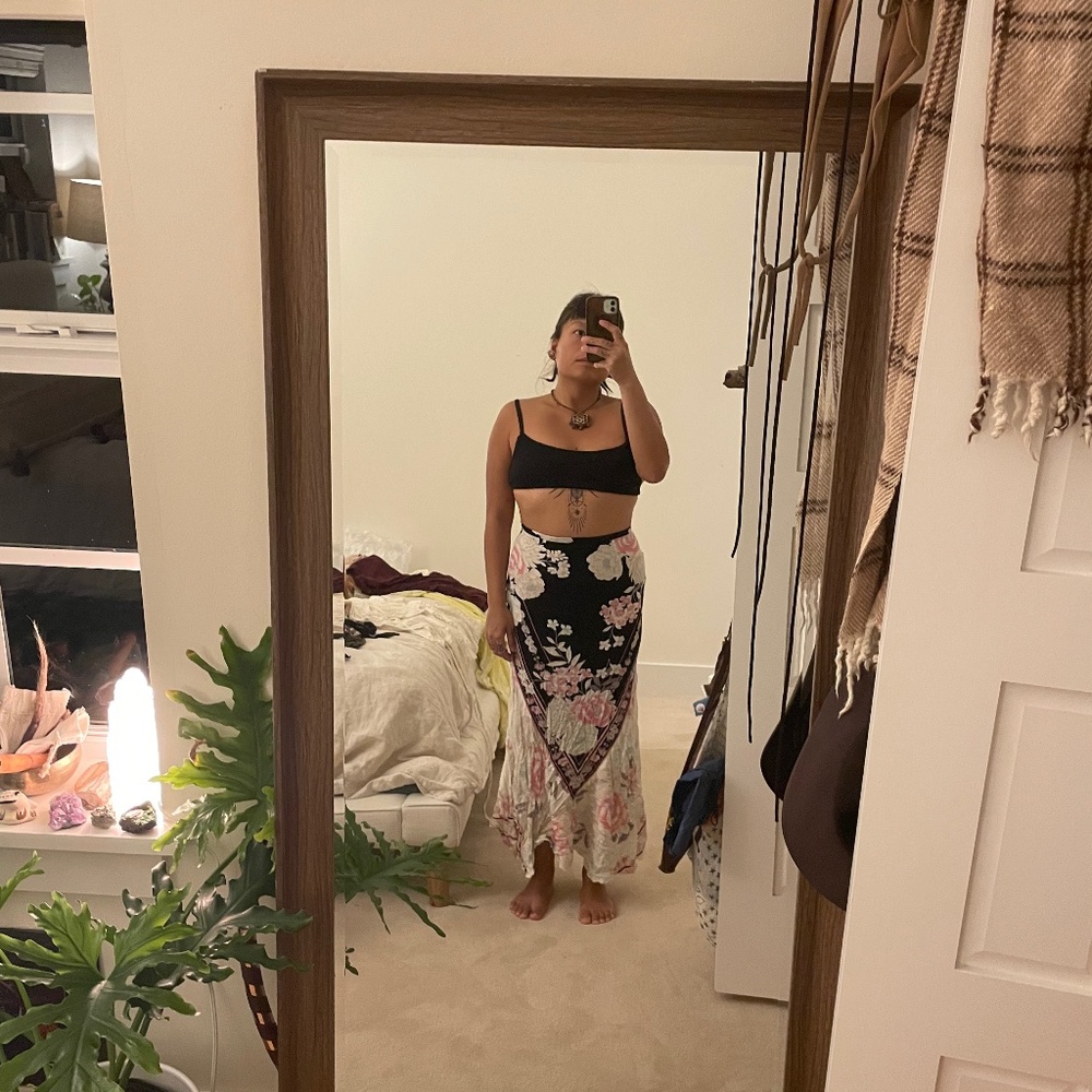 Free people maxi skirt